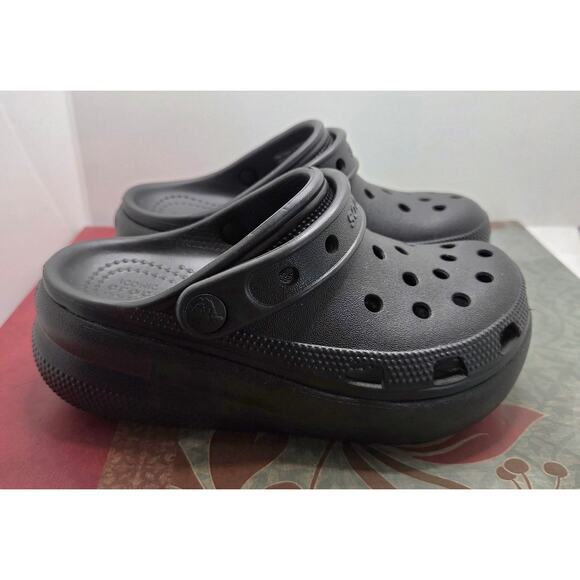 Crocs Classic Size C13 Black Clog Shoes Kids Unisex Slip On - Picture 1 of 7